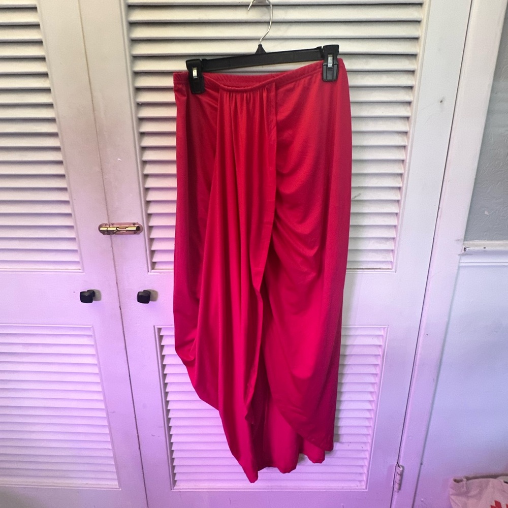 Rose Red Skirt